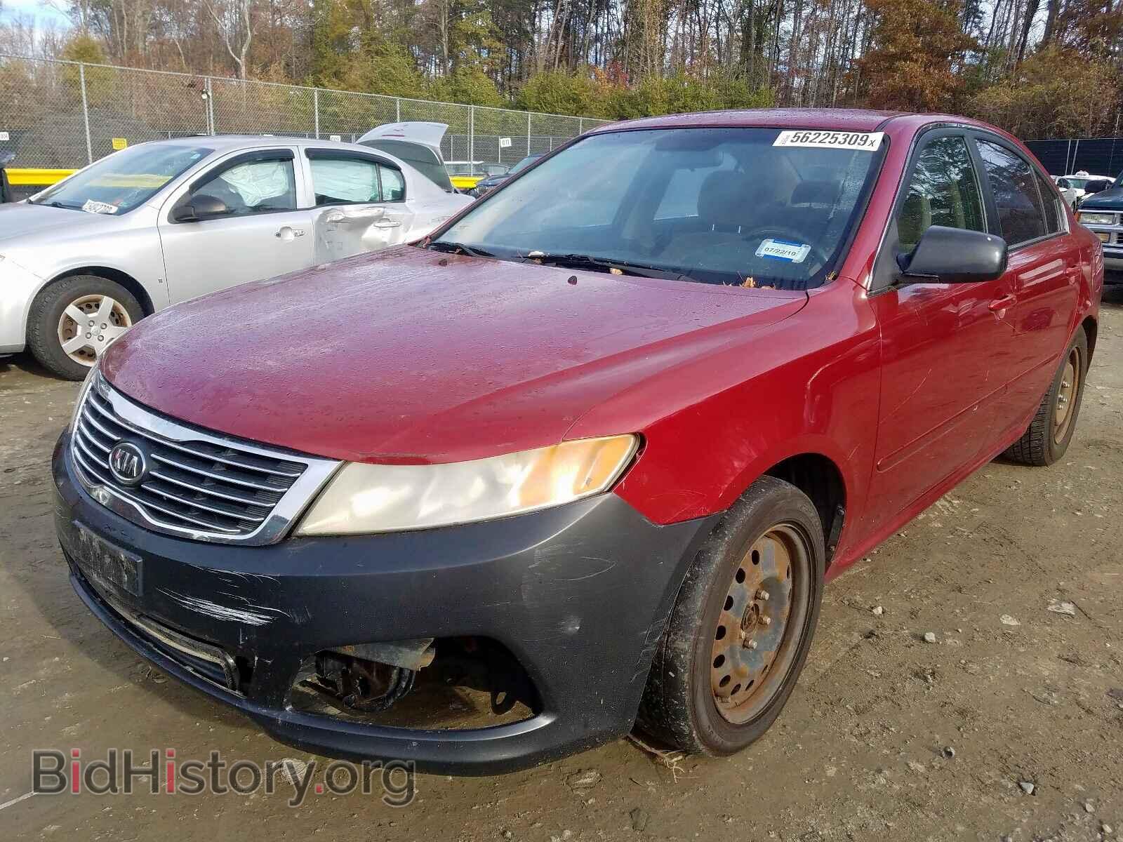 2009 KIA OPTIMA - VIN: KNAGE228695280437 - Фото 2