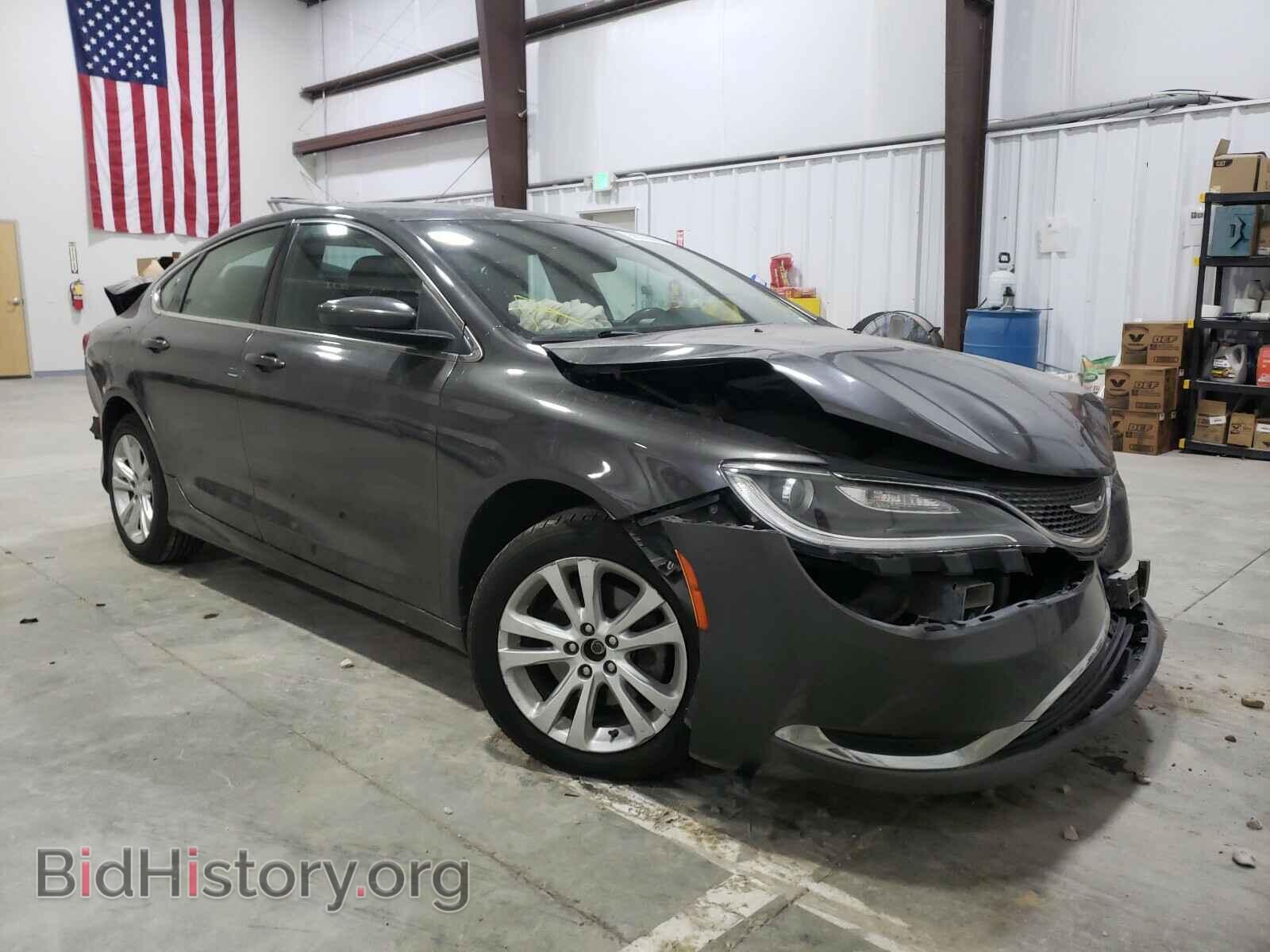 Фотография 1C3CCCAB9GN113131 - CHRYSLER 200 2016