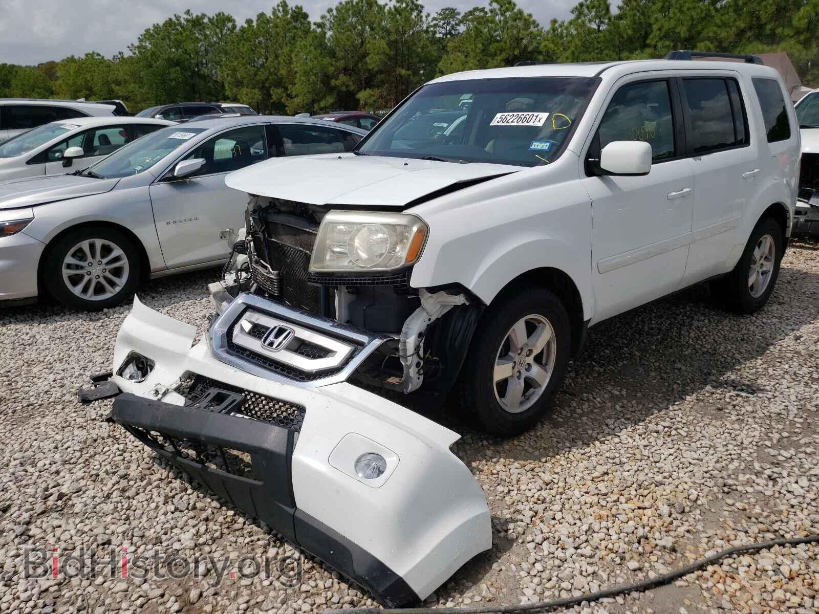 2011 HONDA PILOT - VIN: 5FNYF4H5XBB037859 - Фото 2