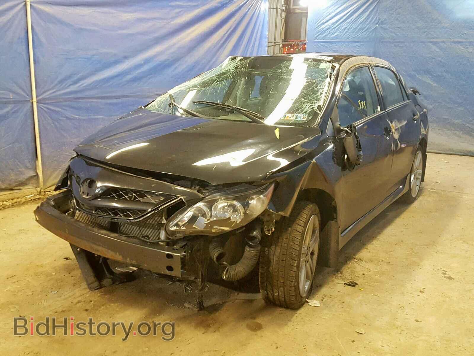 2013 TOYOTA COROLLA BA - VIN: 2T1BU4EEXDC033737 - Фото 2