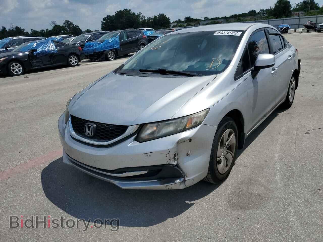 2013 HONDA CIVIC - VIN: 19XFB2F50DE032463 - Фото 2