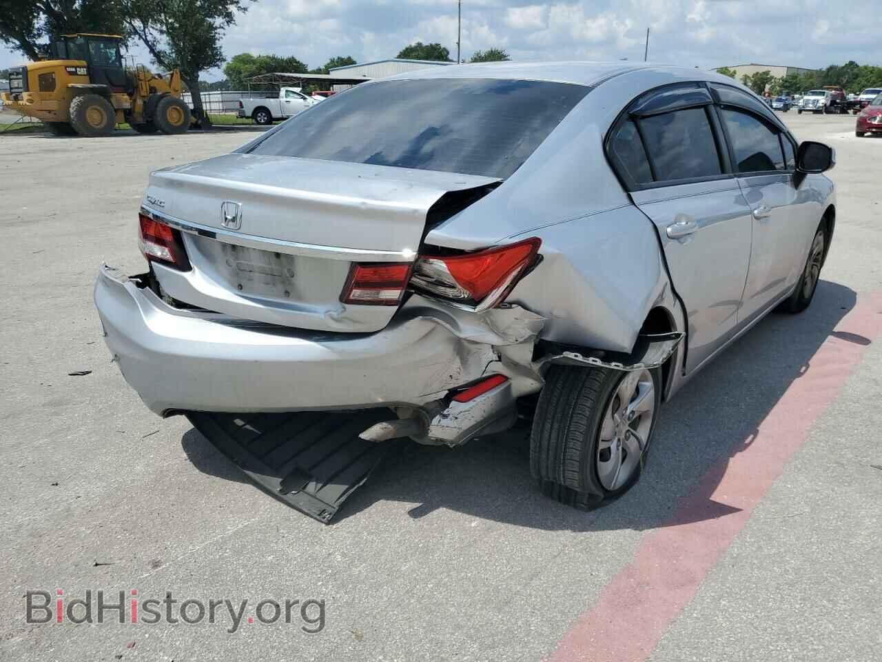 2013 HONDA CIVIC - VIN: 19XFB2F50DE032463 - Фото 4