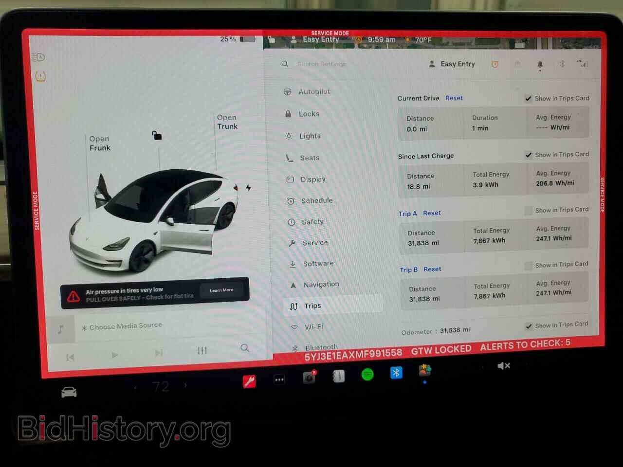 2021 TESLA MODEL 3 - VIN: 5YJ3E1EAXMF991558 - Photo 9