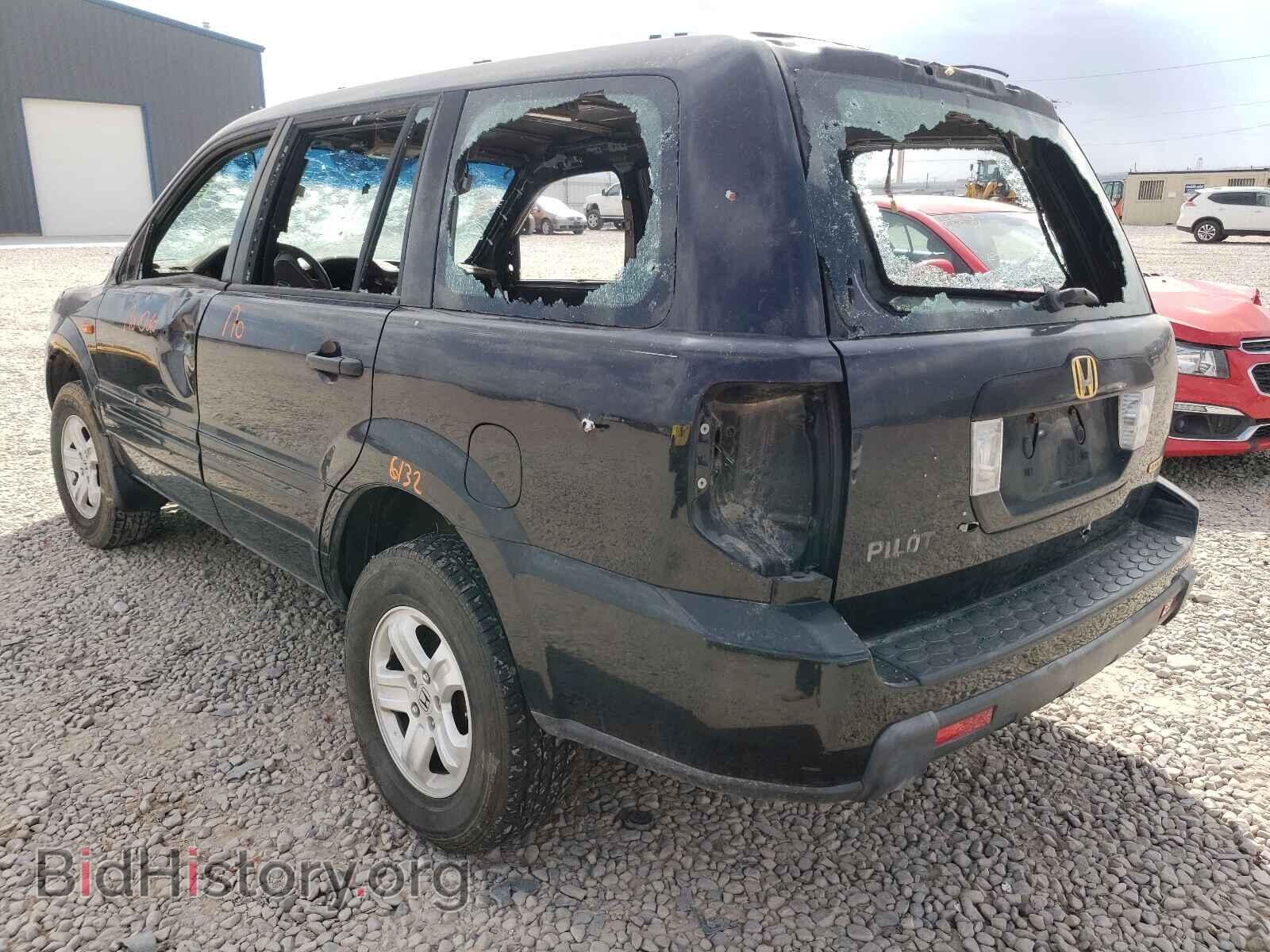2006 HONDA PILOT - VIN: 2HKYF18176H552143 - Фото 3