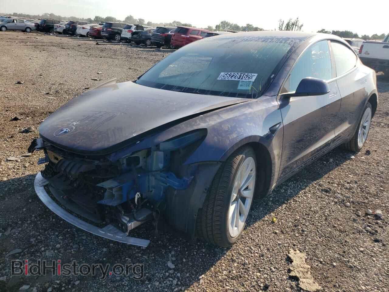 2022 TESLA MODEL 3 - VIN: 5YJ3E1EAXNF188976 - Фото 2