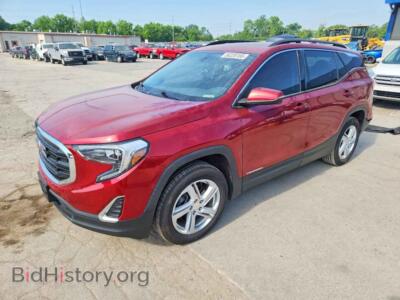 2018 GMC TERRAIN SLE, red — VIN 3GKALTEXXJL318347, Copart