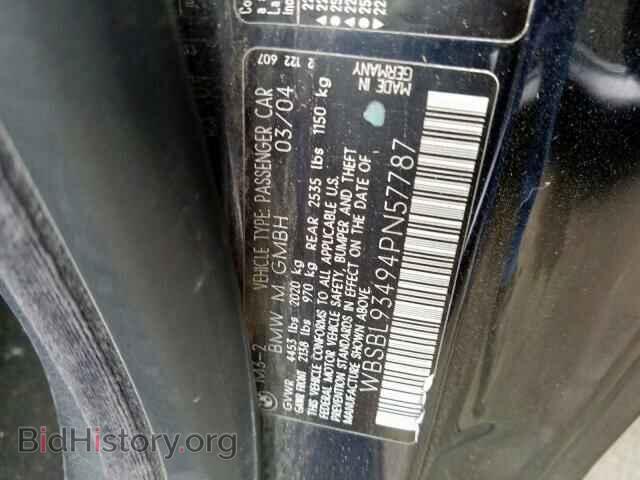 2004 BMW M3 - VIN: WBSBL93494PN57787 - Photo 10
