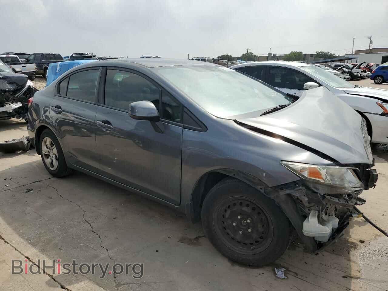 2013 HONDA CIVIC - VIN: 19XFB2F54DE070925 - Фото 4