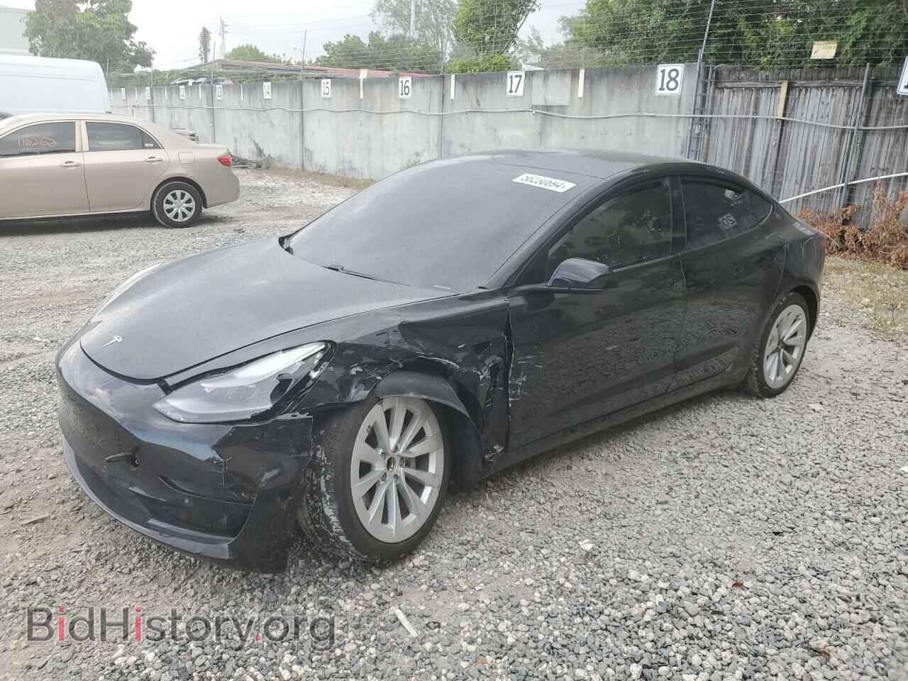 Фотография 5YJ3E1EA3MF032423 - TESLA MODEL 3 2021