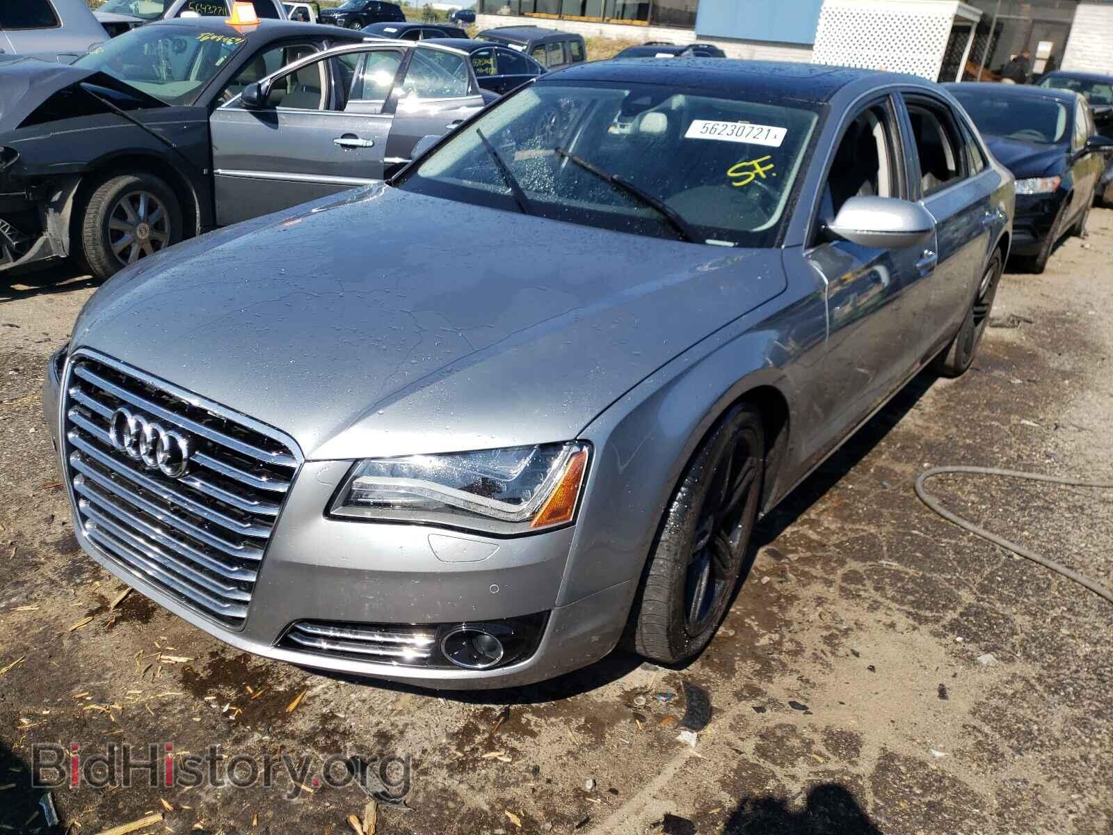 2013 AUDI A8 - VIN: WAUR2AFD6DN009163 - Photo 2