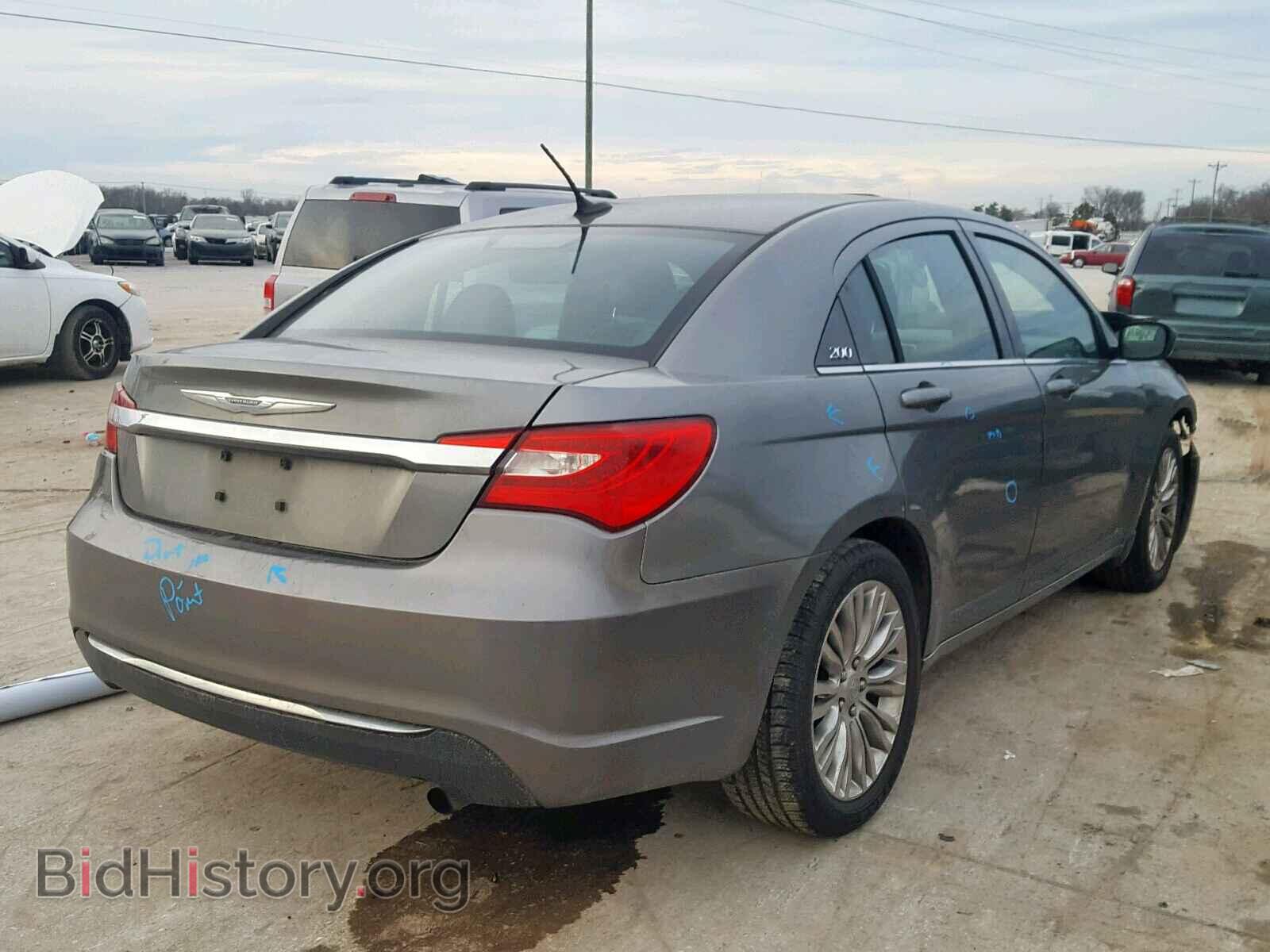 2012 CHRYSLER 200 - VIN: 1C3CCBABXCN256657 - Фото 4