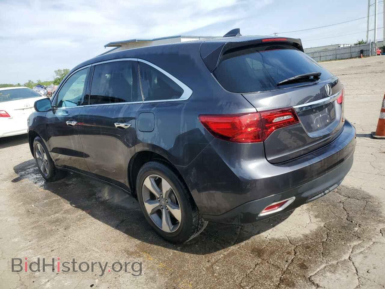 2014 ACURA MDX - VIN: 5FRYD4H20EB005372 - Фото 2