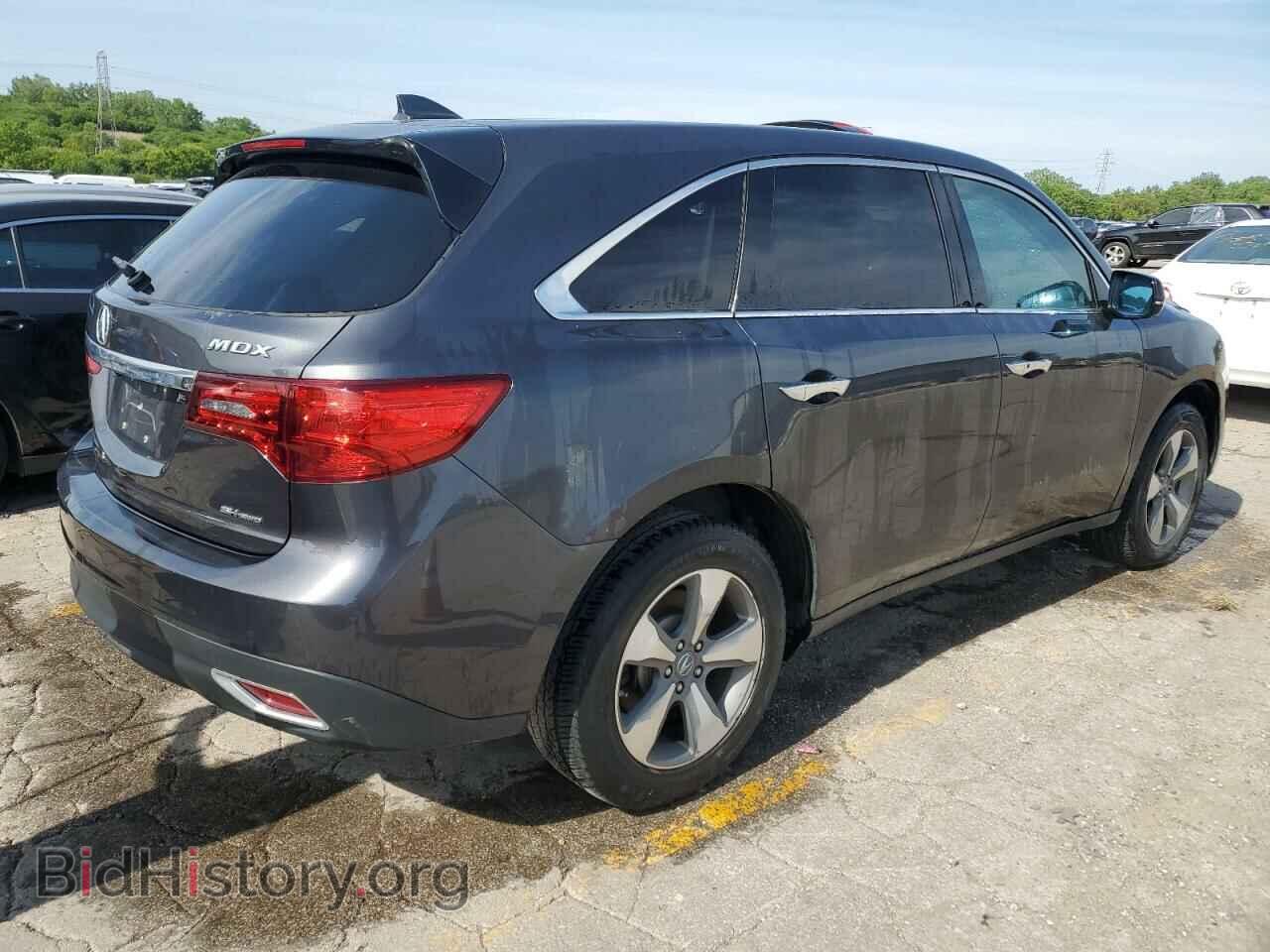 2014 ACURA MDX - VIN: 5FRYD4H20EB005372 - Фото 3