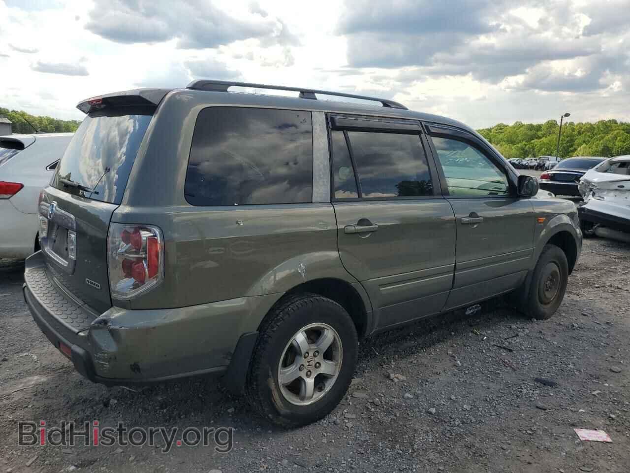 2007 HONDA PILOT - VIN: 2HKYF18567H518666 - Фото 3
