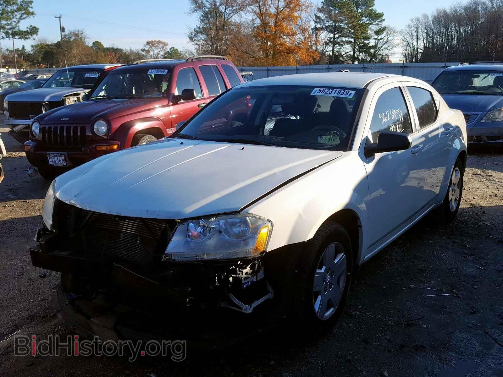 2009 DODGE AVENGER - VIN: 1B3LC46B39N552453 - Фото 2