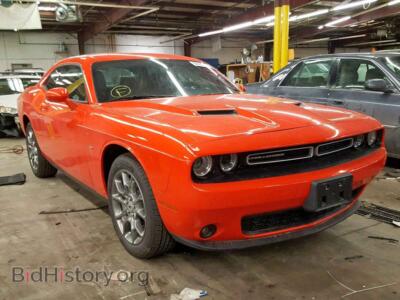 2017 Dodge CHALLENGER, orange — VIN 2C3CDZGG4HH634108, Copart