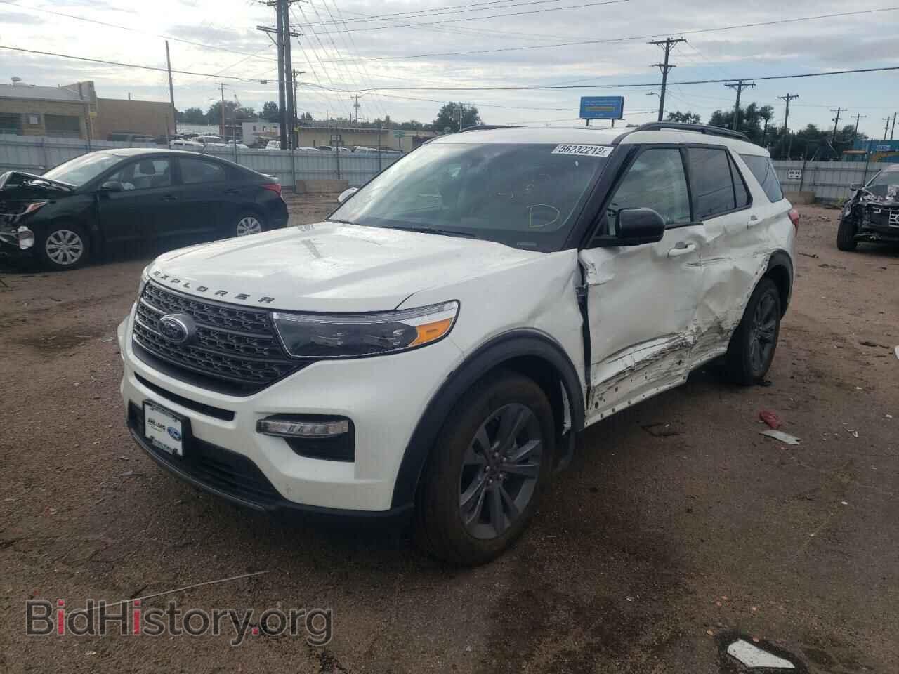 2022 FORD EXPLORER - VIN: 1FMSK8DH0NGA97552 - Фото 2
