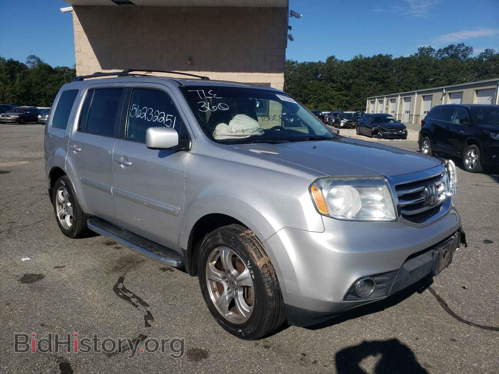 Photo 5FNYF4H68CB028555 - HONDA PILOT 2012