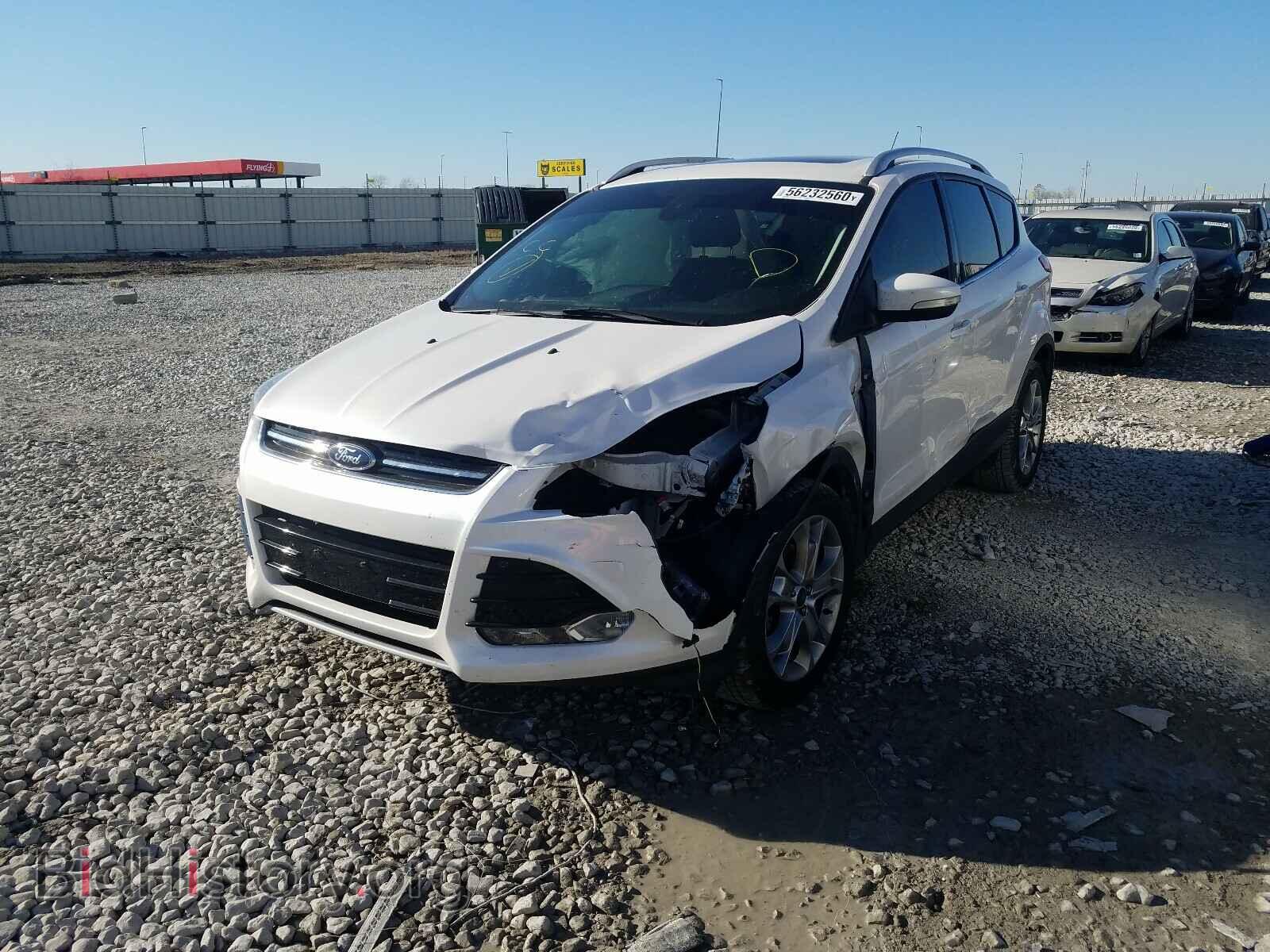 2014 FORD ESCAPE - VIN: 1FMCU0JX3EUB17600 - Фото 2