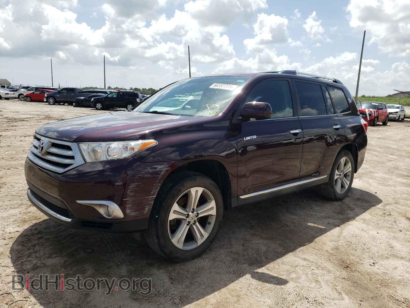 2012 TOYOTA HIGHLANDER - VIN: 5TDDK3EHXCS153353 - Фото 2