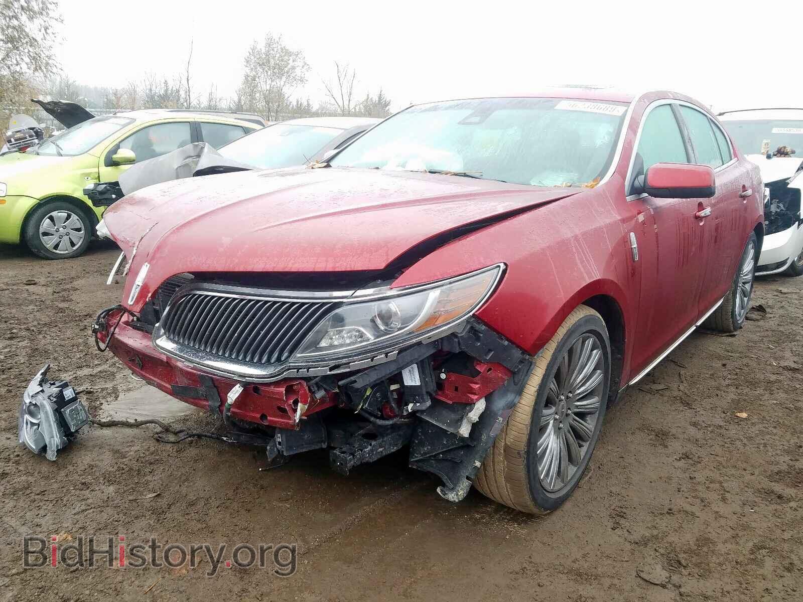2013 LINCOLN MKS - VIN: 1LNHL9DK2DG617483 - Фото 2