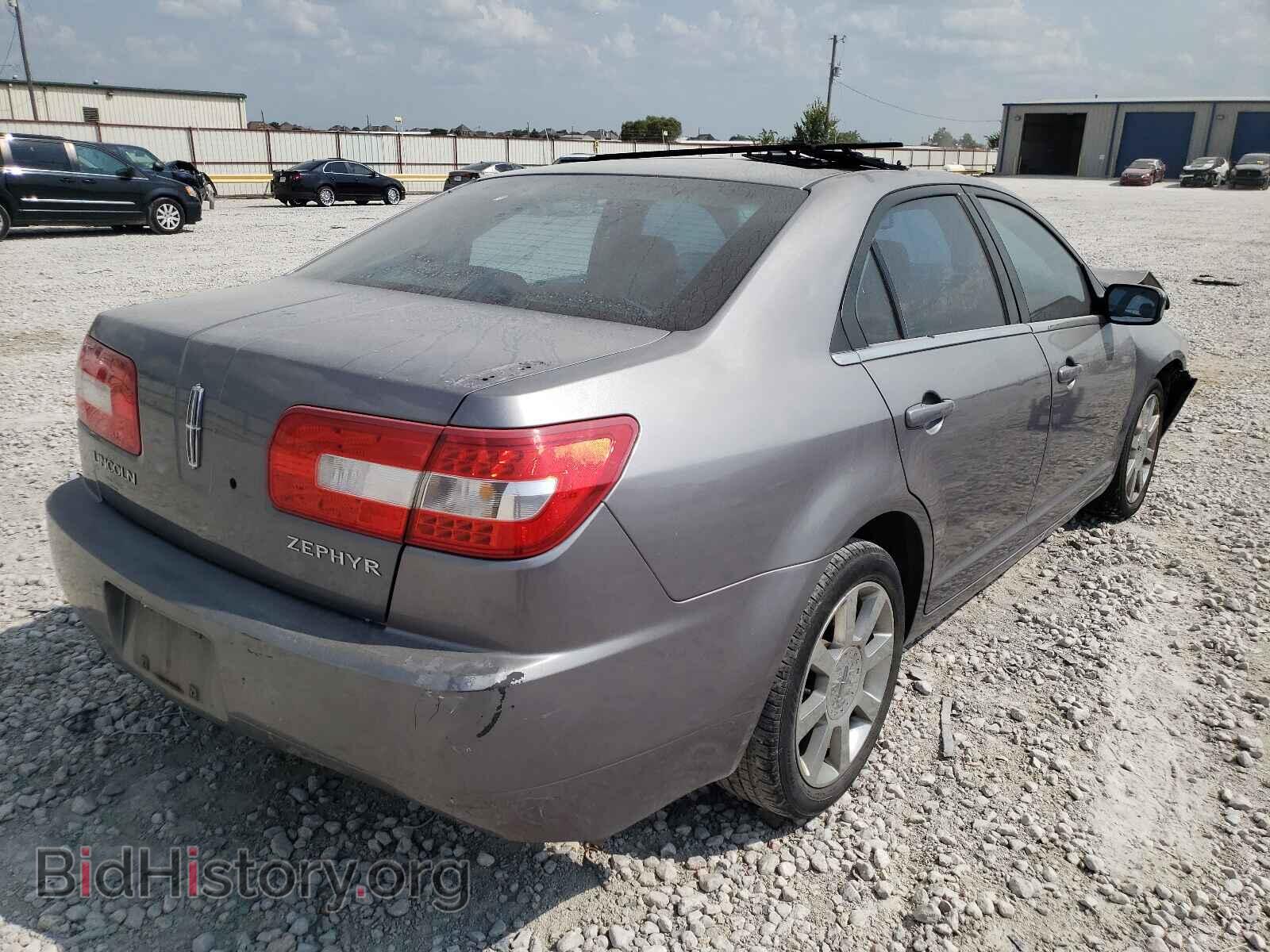 2006 LINCOLN ZEPHYR - VIN: 3LNHM26146R637562 - Фото 4
