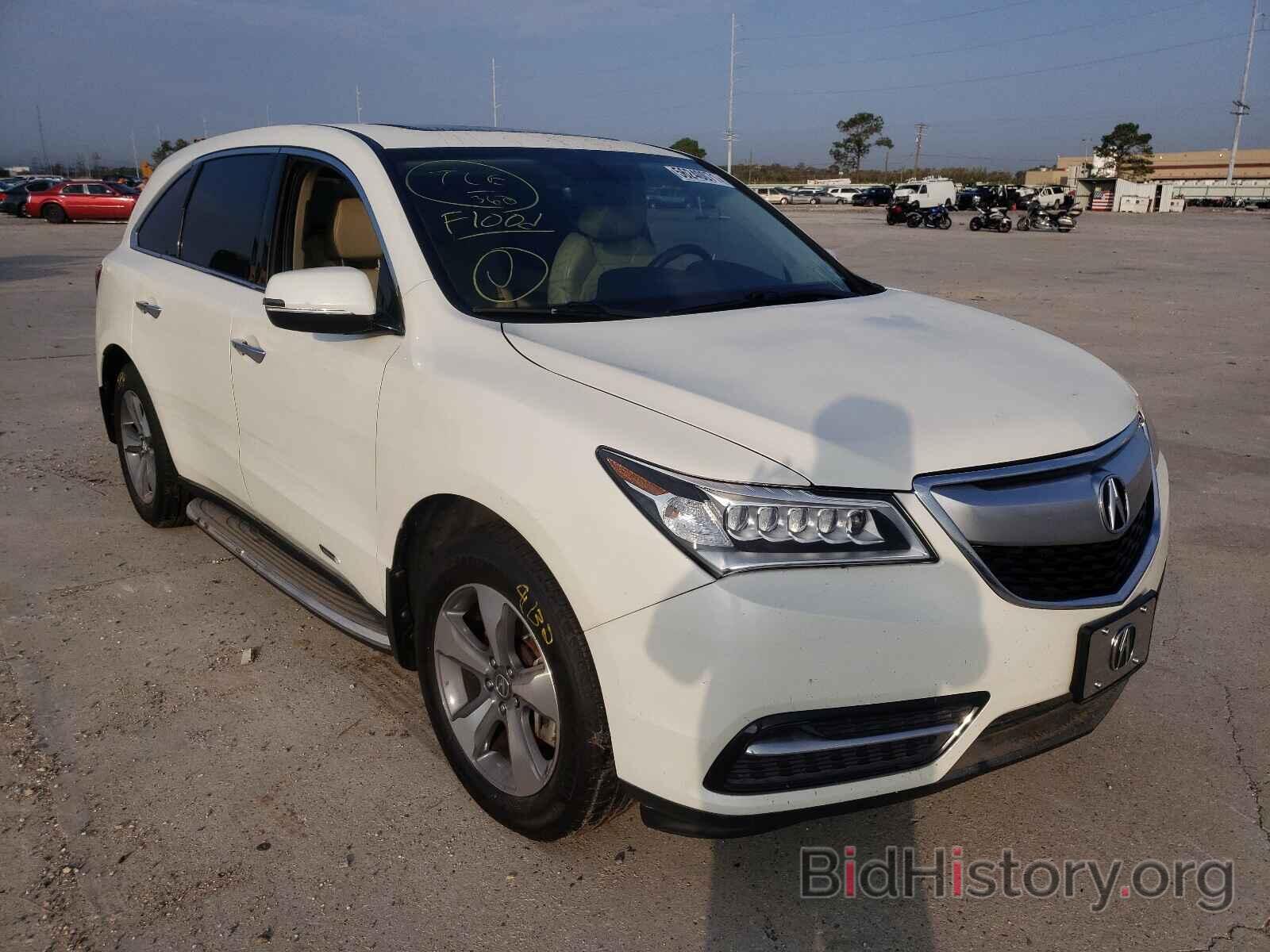 Photo 5FRYD3H2XGB011242 - ACURA MDX 2016