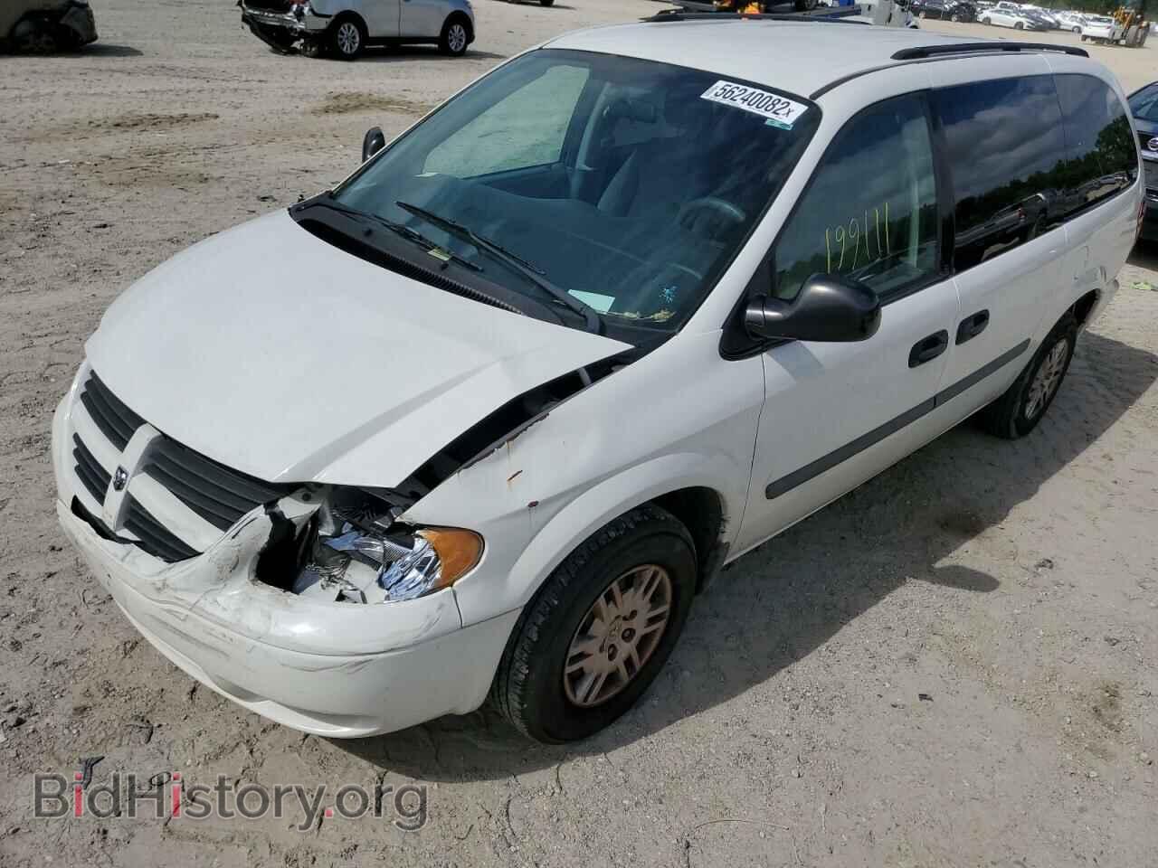 2007 DODGE CARAVAN - VIN: 1D4GP24R87B255351 - Фото 2