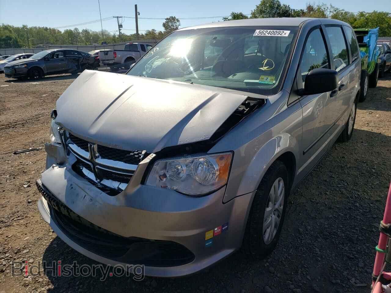 2016 DODGE CARAVAN - VIN: 2C4RDGBG4GR316077 - Фото 2