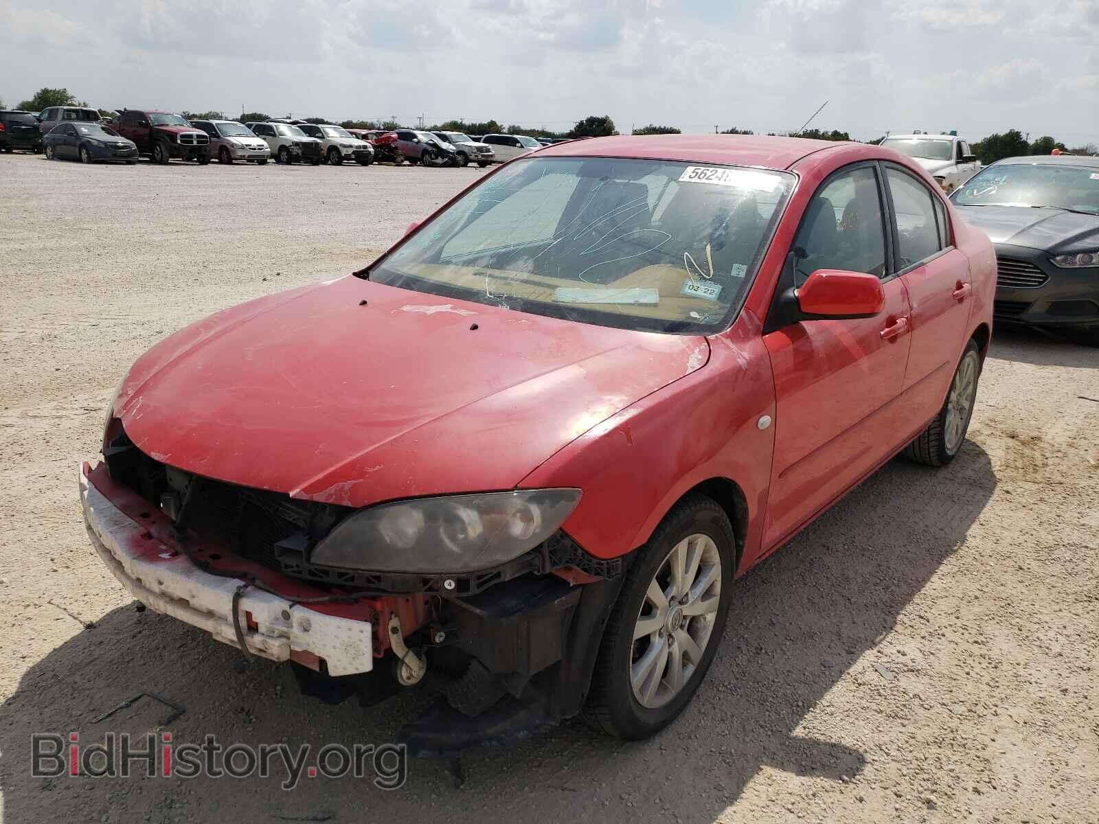 2008 MAZDA 3 - VIN: JM1BK12F481850391 - Фото 2