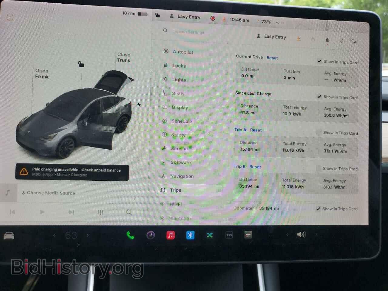 2020 TESLA MODEL Y - VIN: 5YJYGDEE5LF025718 - Фото 9