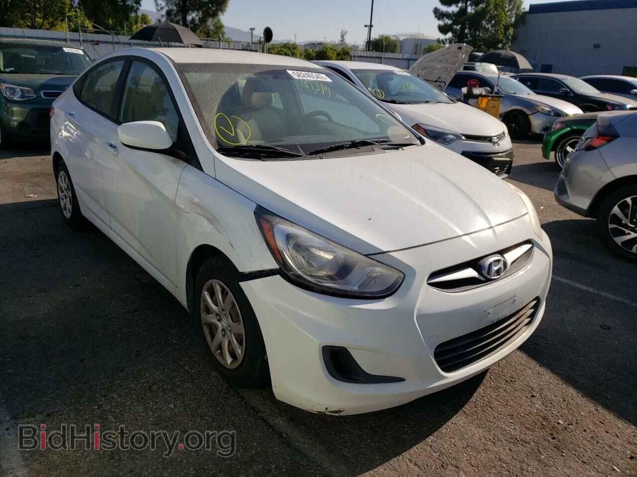Photo KMHCT4AE1CU184363 - HYUNDAI ACCENT 2012