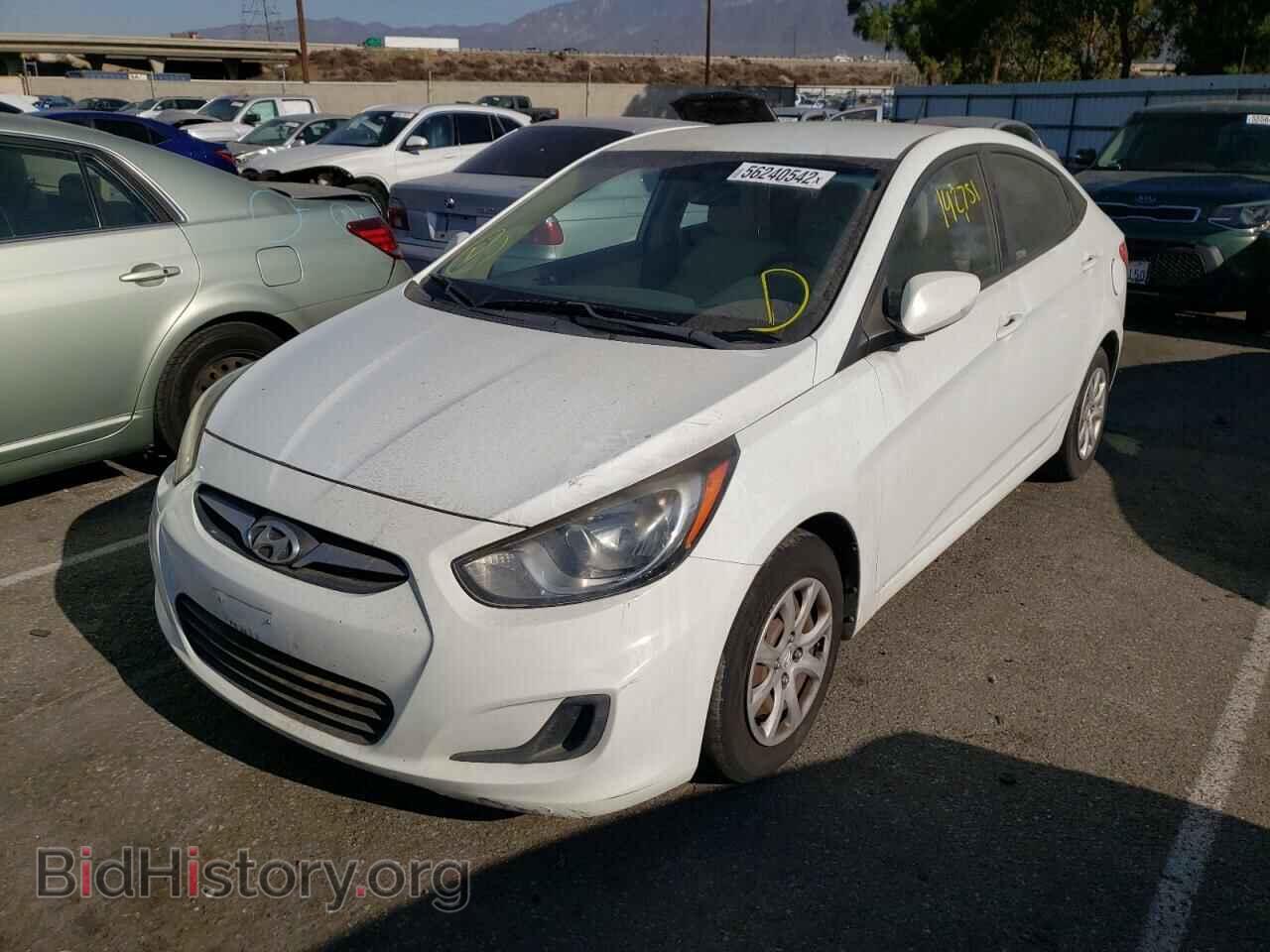 2012 HYUNDAI ACCENT - VIN: KMHCT4AE1CU184363 - Фото 2