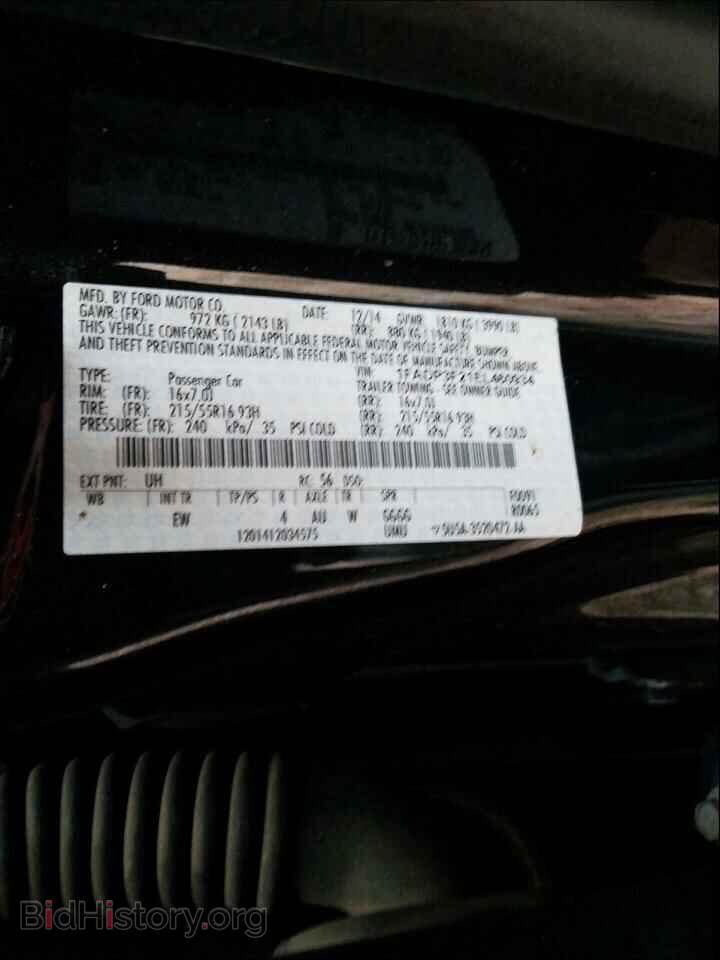 2014 FORD FOCUS - VIN: 1FADP3F21EL460934 - Photo 10