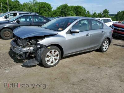 2011 Mazda 3 I, серебристый — VIN JM1BL1UG8B1472196, Copart