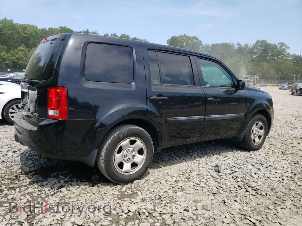 2013 HONDA PILOT - VIN: 5FNYF4H27DB016184 - Фото 3