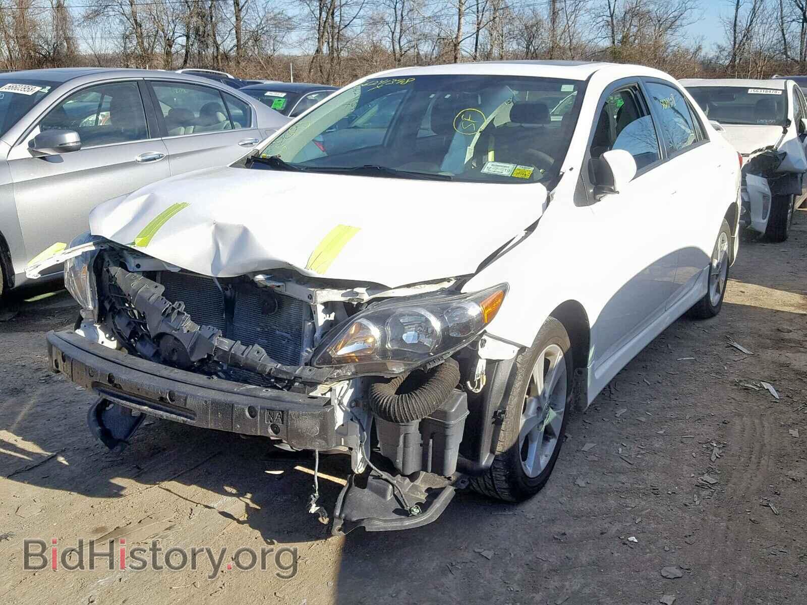 2012 TOYOTA COROLLA BA - VIN: 2T1BU4EE0CC896464 - Фото 2