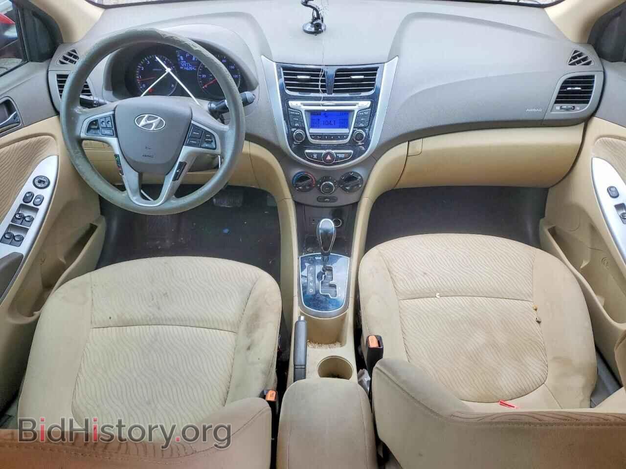 2014 HYUNDAI ACCENT - VIN: KMHCU4AE1EU739327 - Фото 8