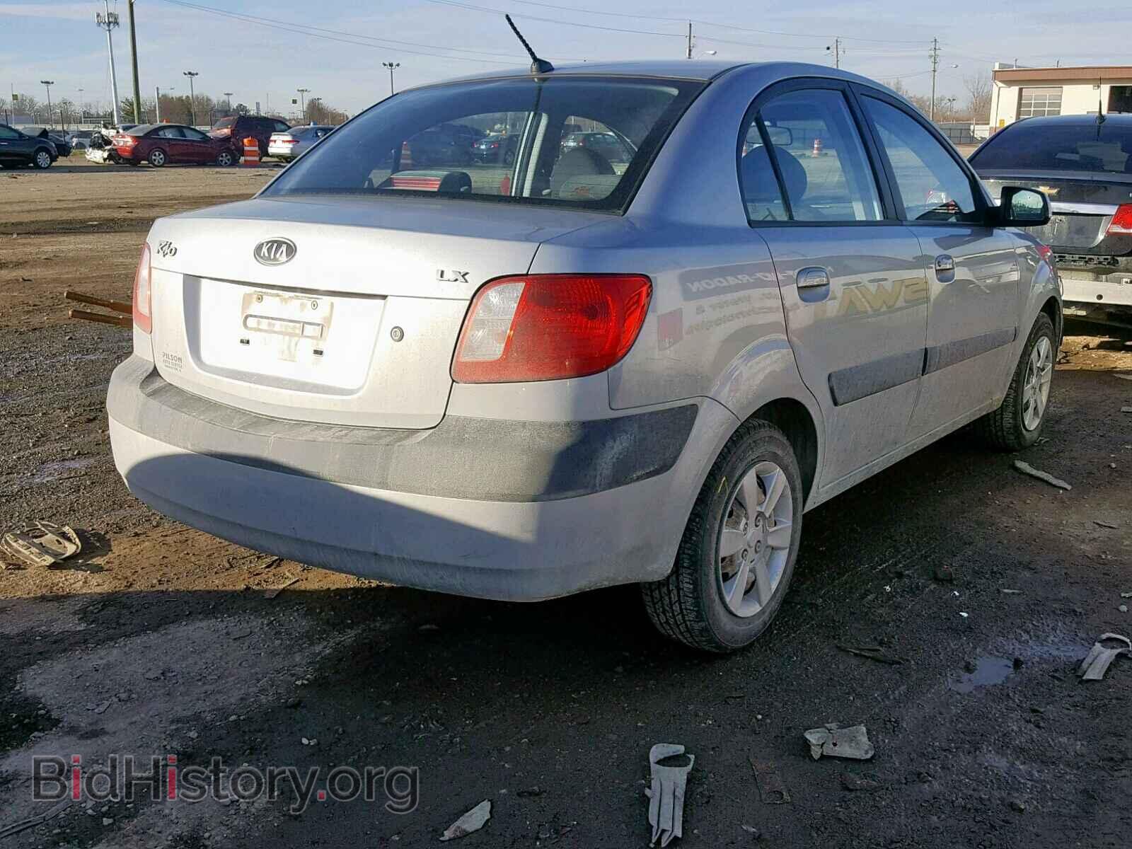 2007 KIA RIO BASE - VIN: KNADE123776251005 - Photo 4