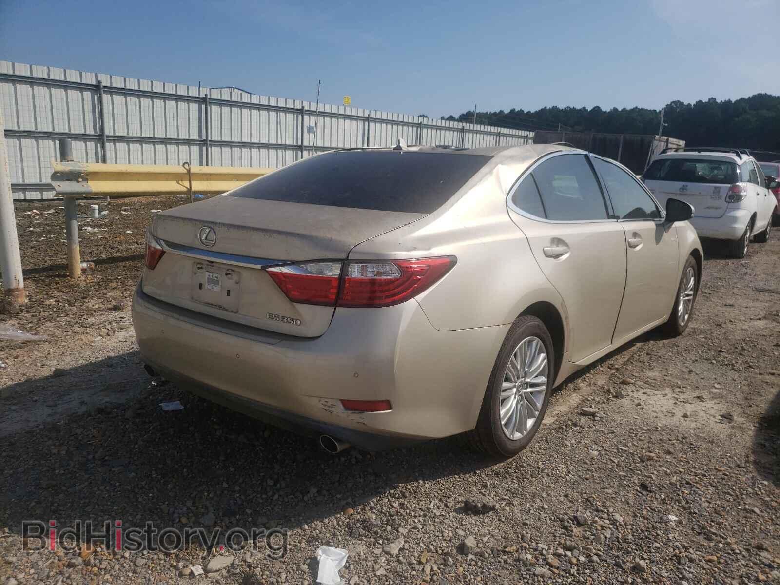 2014 LEXUS ES350 - VIN: JTHBK1GG1E2136806 - Фото 4