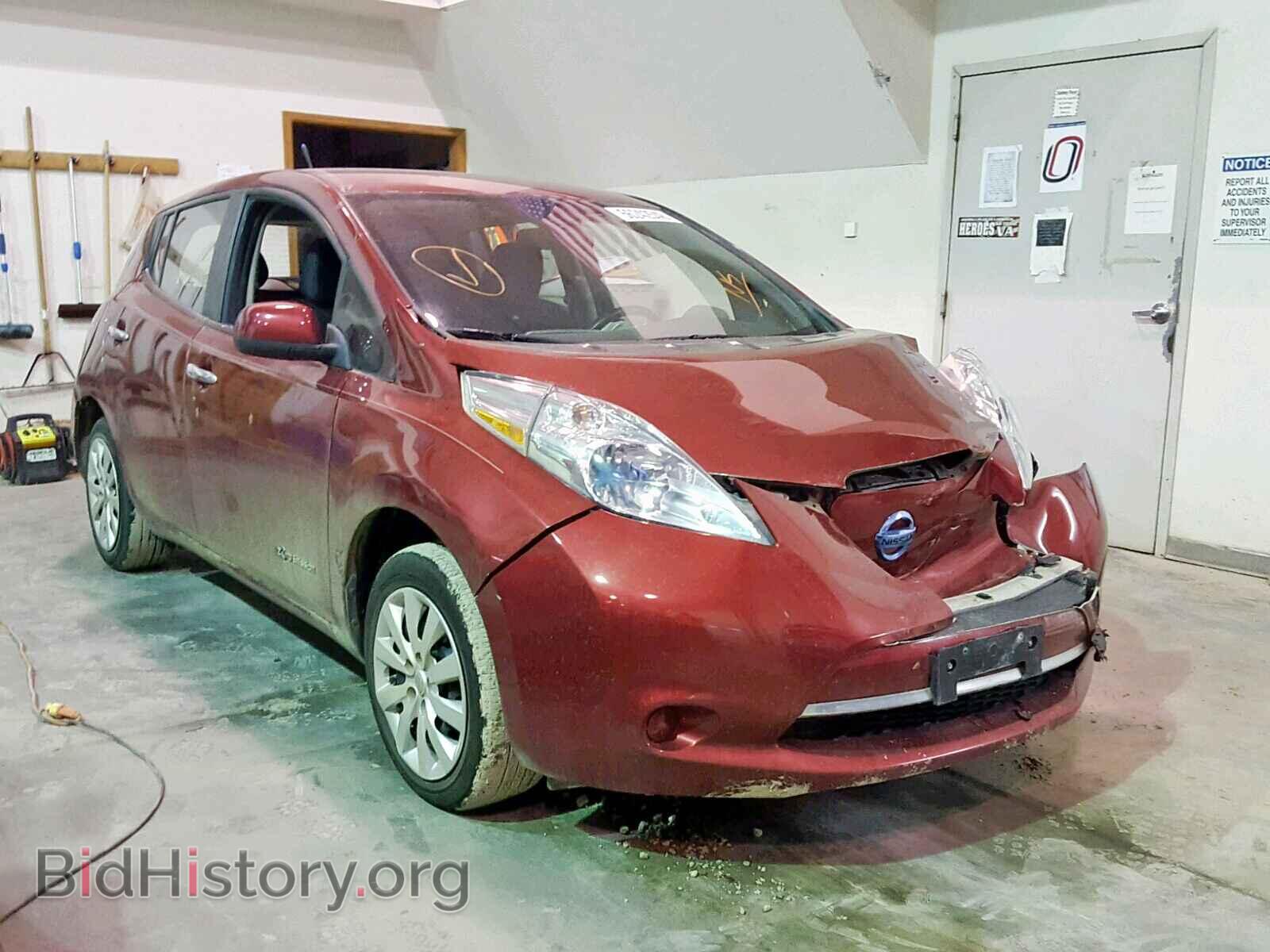 Photo 1N4AZ0CP1DC420539 - NISSAN LEAF 2013