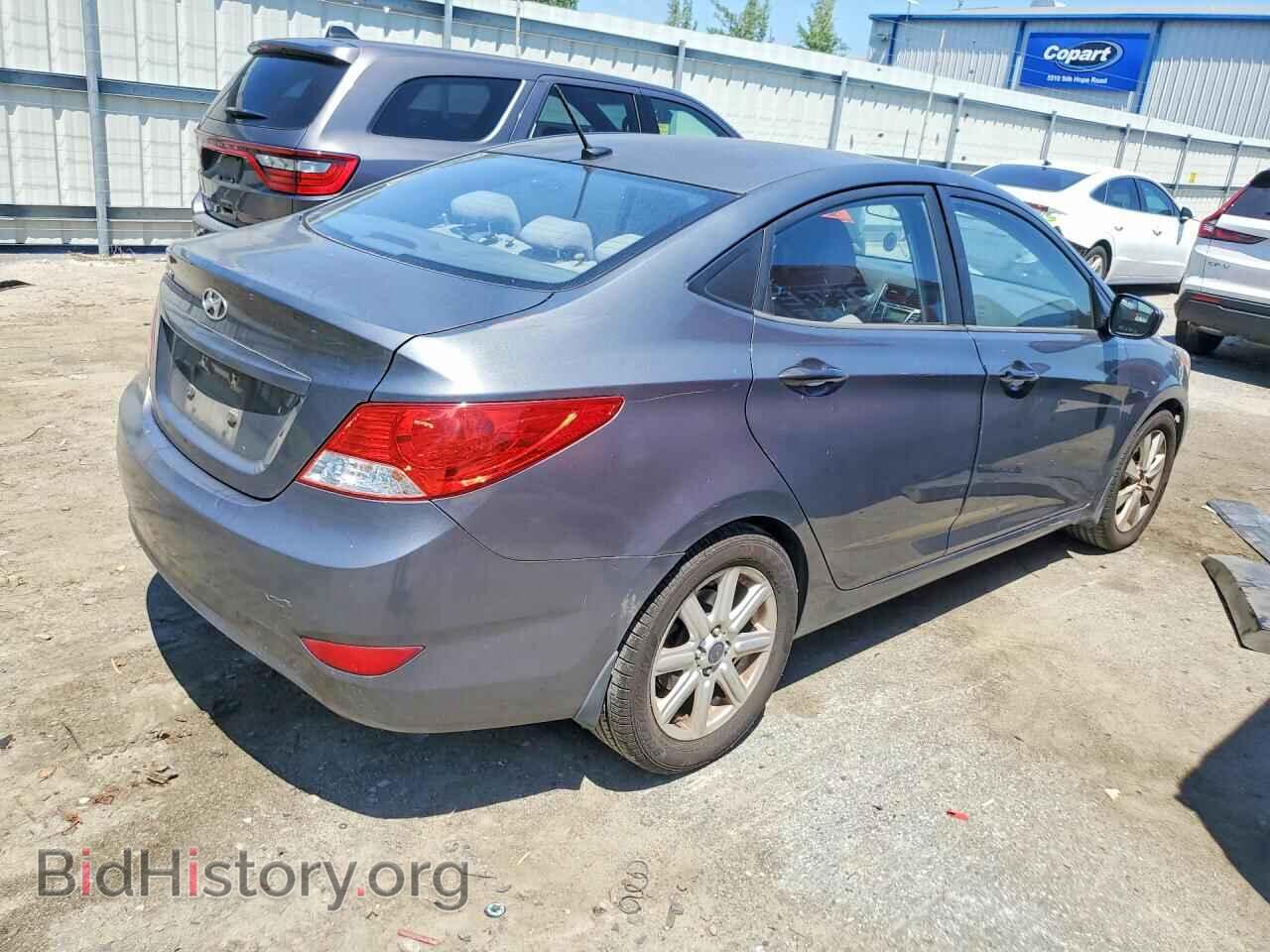 2012 HYUNDAI ACCENT - VIN: KMHCU4AE4CU226151 - Фото 3