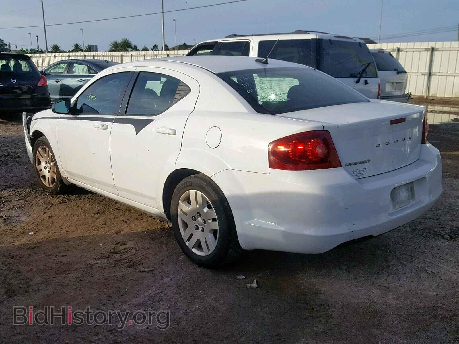 2012 DODGE AVENGER - VIN: 1C3CDZABXCN293987 - Фото 3