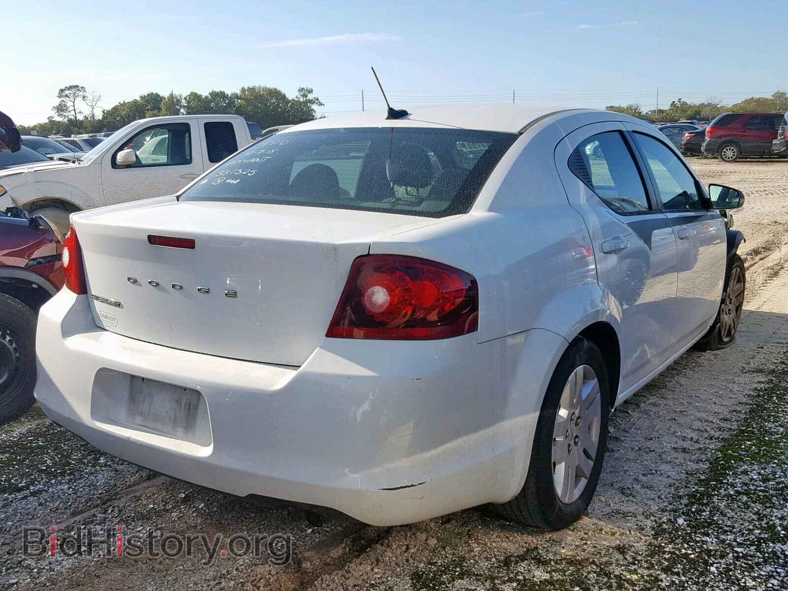 2012 DODGE AVENGER - VIN: 1C3CDZABXCN293987 - Фото 4