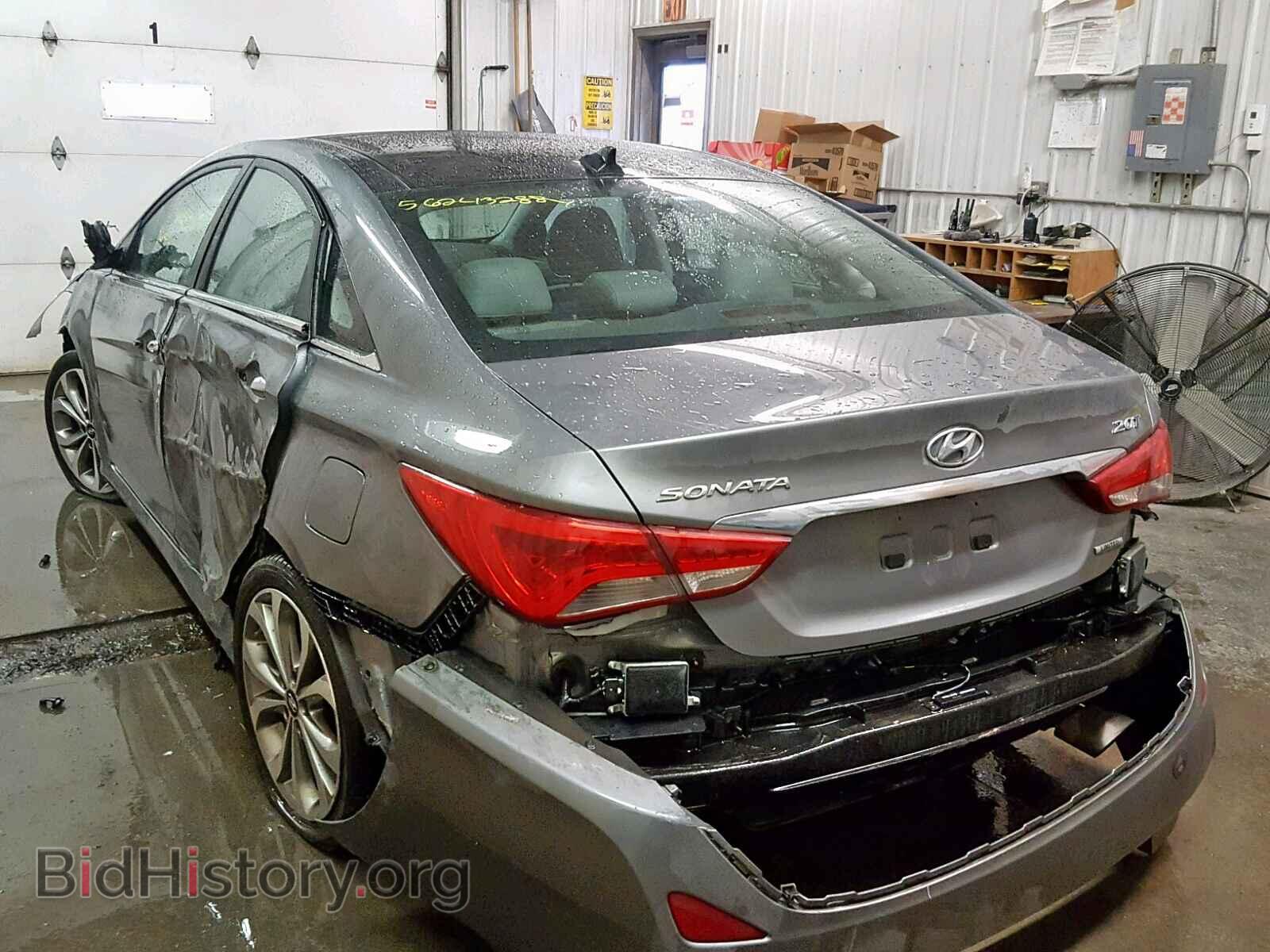2014 HYUNDAI SONATA - VIN: 5NPEC4AB6EH841688 - Фото 3