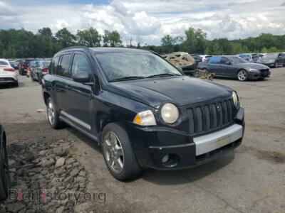 2007 Jeep COMPASS, black — VIN 1J8FT57W37D116832, Copart