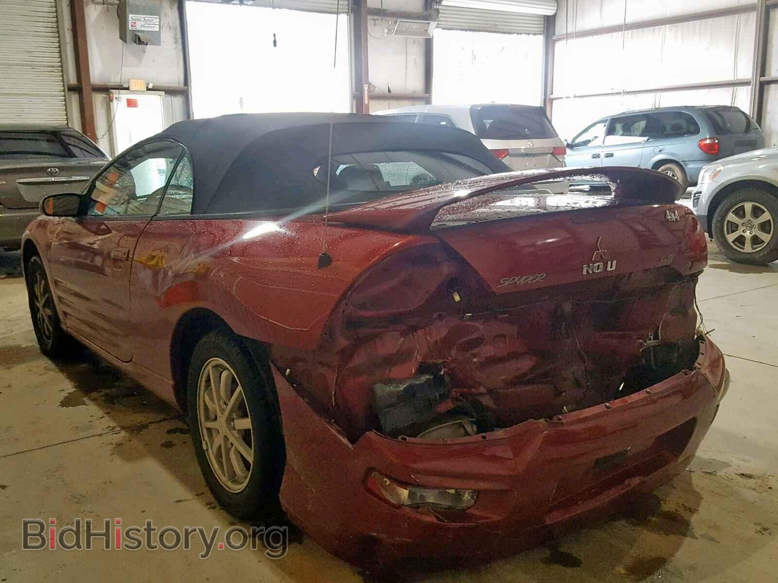 2001 MITSUBISHI ECLIPSE - VIN: 4A3AE35G11E001186 - Photo 3
