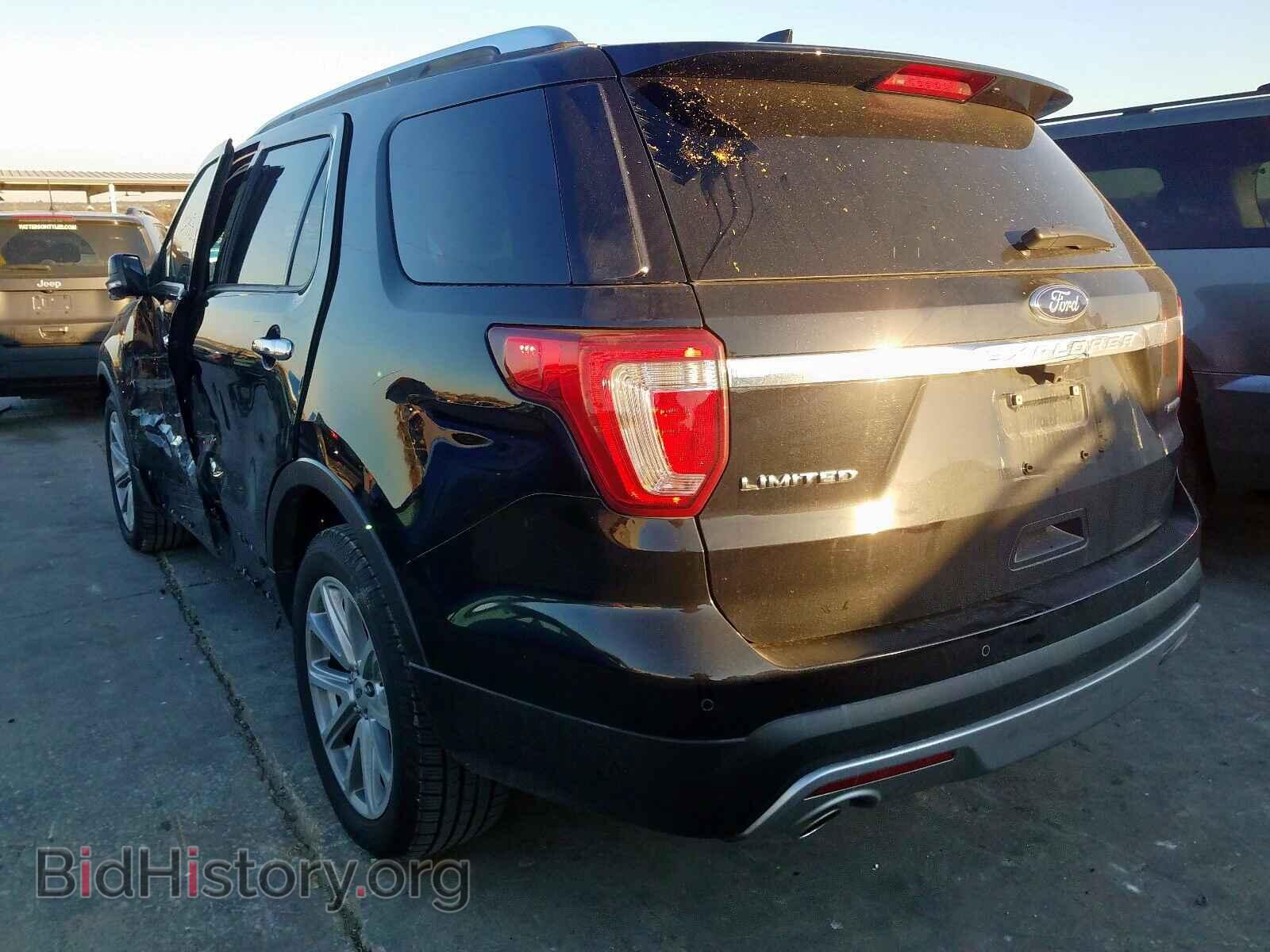 2016 FORD EXPLORER L - VIN: 1FM5K7F86GGB87876 - Фото 3