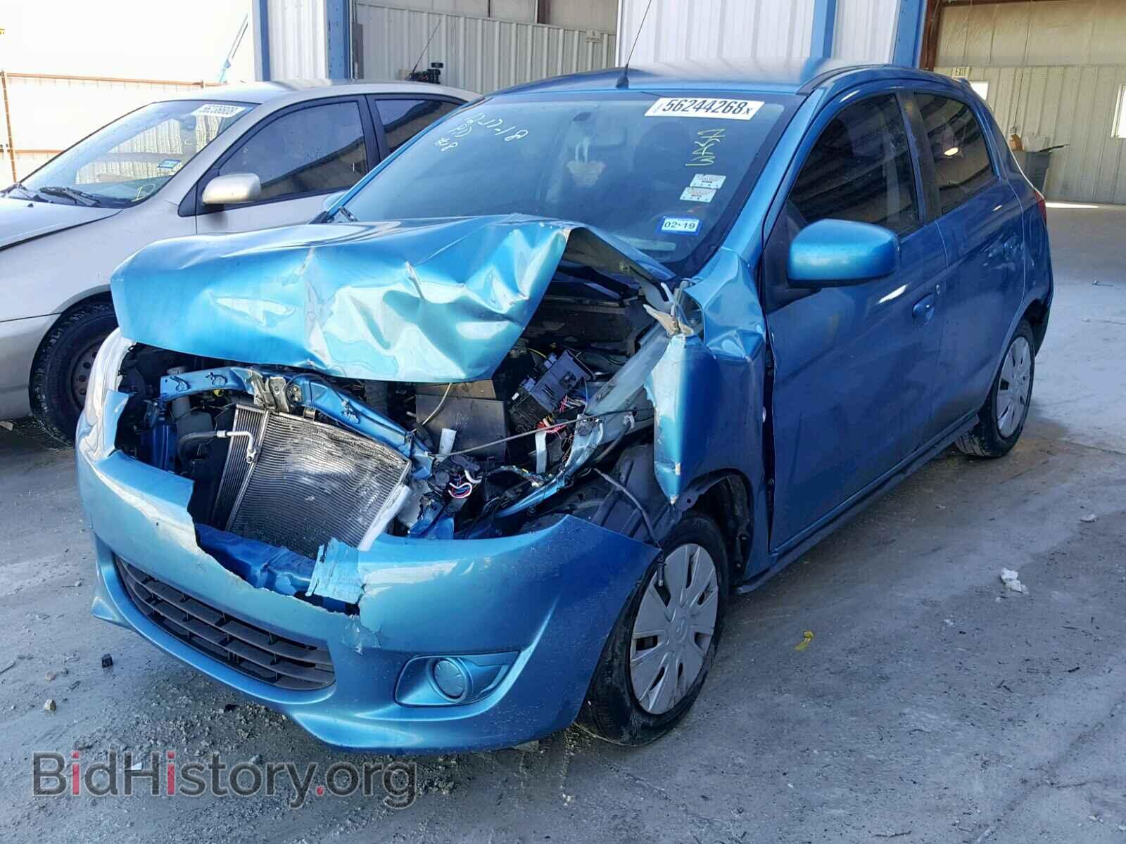 2014 MITSUBISHI MIRAGE - VIN: ML32A3HJ9EH010297 - Фото 2