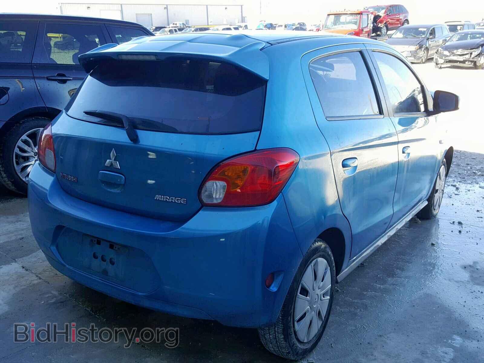 2014 MITSUBISHI MIRAGE - VIN: ML32A3HJ9EH010297 - Фото 4